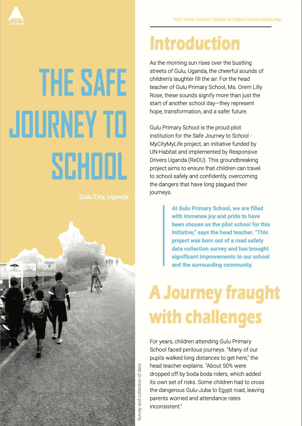 Gulu City ACRoS story cover 1