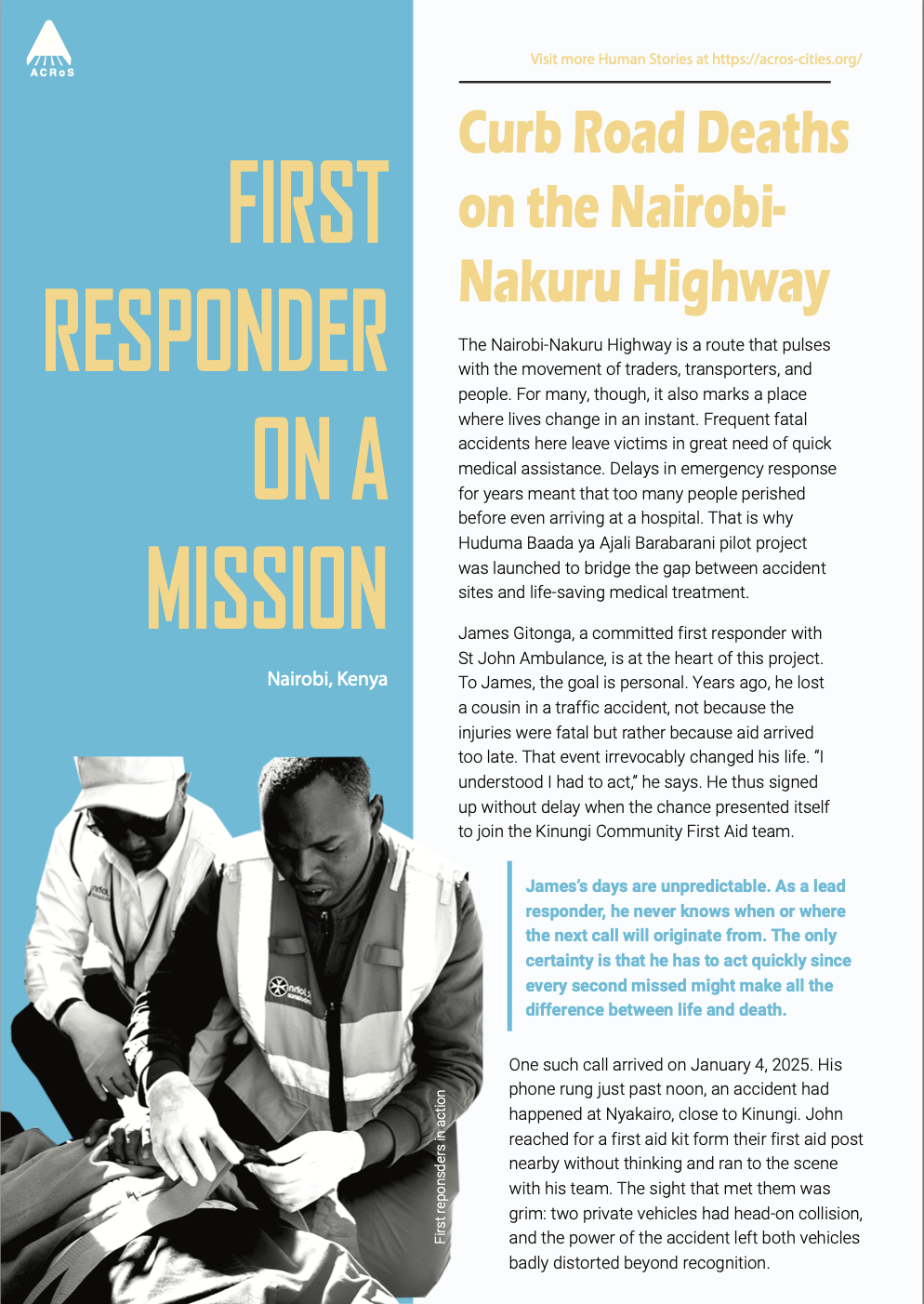 Nairobi ACRoS story cover