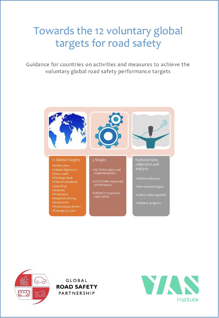 Towards the 12 Voluntary Global Targets for Road Safety cover